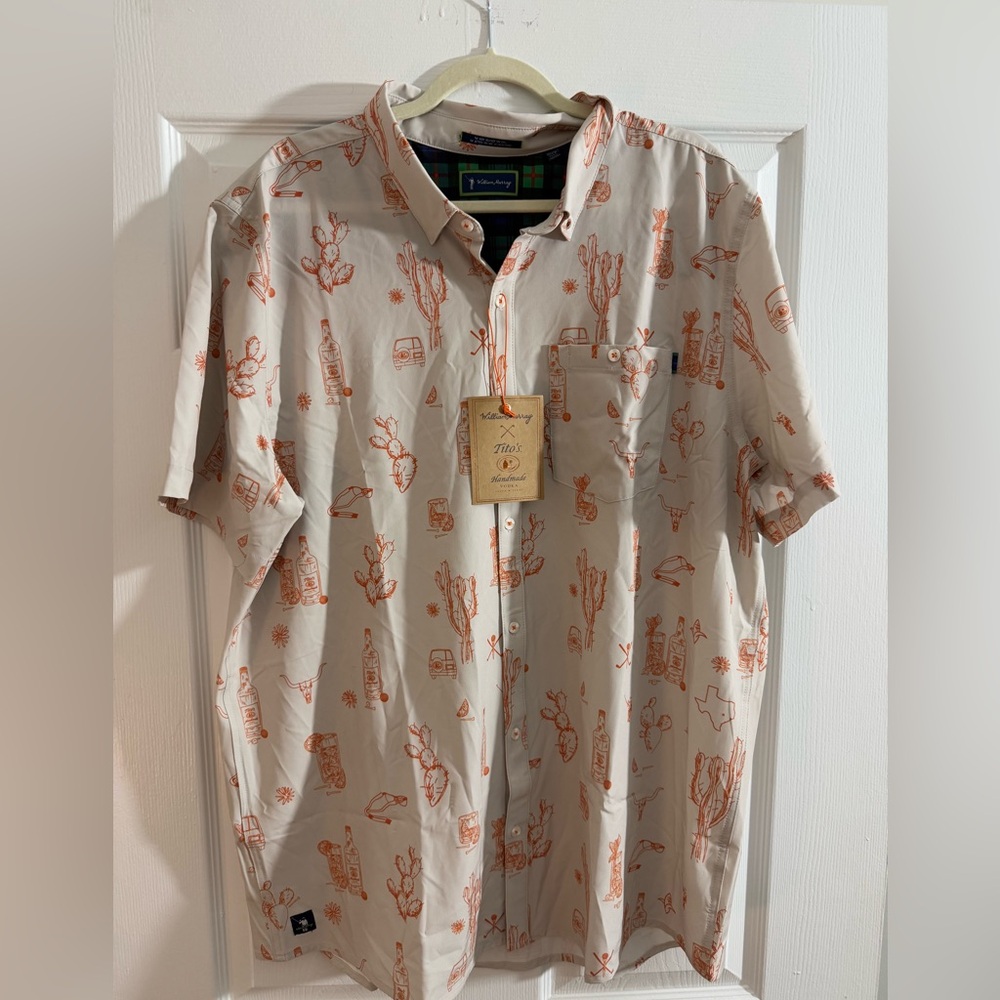 TITO'S X WILLIAM MURRAY HOMETOWN BUTTON DOWN